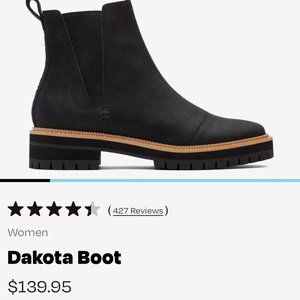 TOMS Dakota Boot 7.5